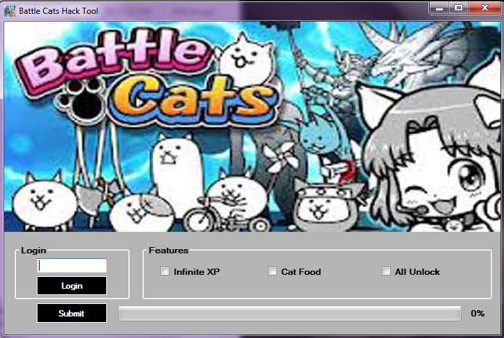 the battle cats hacked